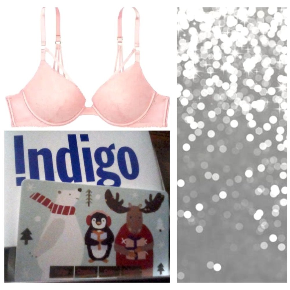 $100 ADD $1 SALE Victoria's Secret Pink Lace Very Sexy Bra 32D & Books Gift Card